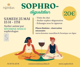 Sophro-dégustation au Domaine Massillan